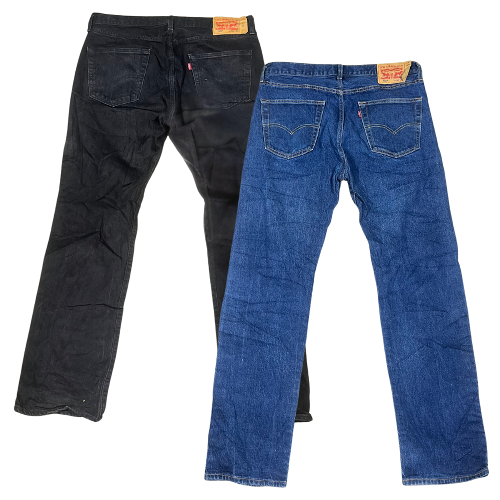 50x LEVI'S 501 DYED DENIM JEANS