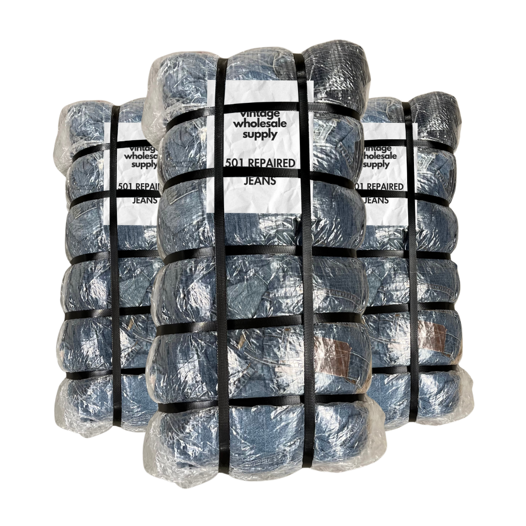 50x LEVI'S 501 RENEWED JEANS