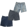 50x BRANDED COTTON/DENIM SHORTS