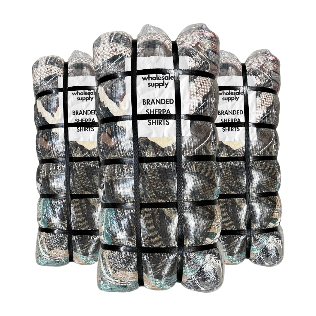 50x BRANDED SHERPA SHIRTS