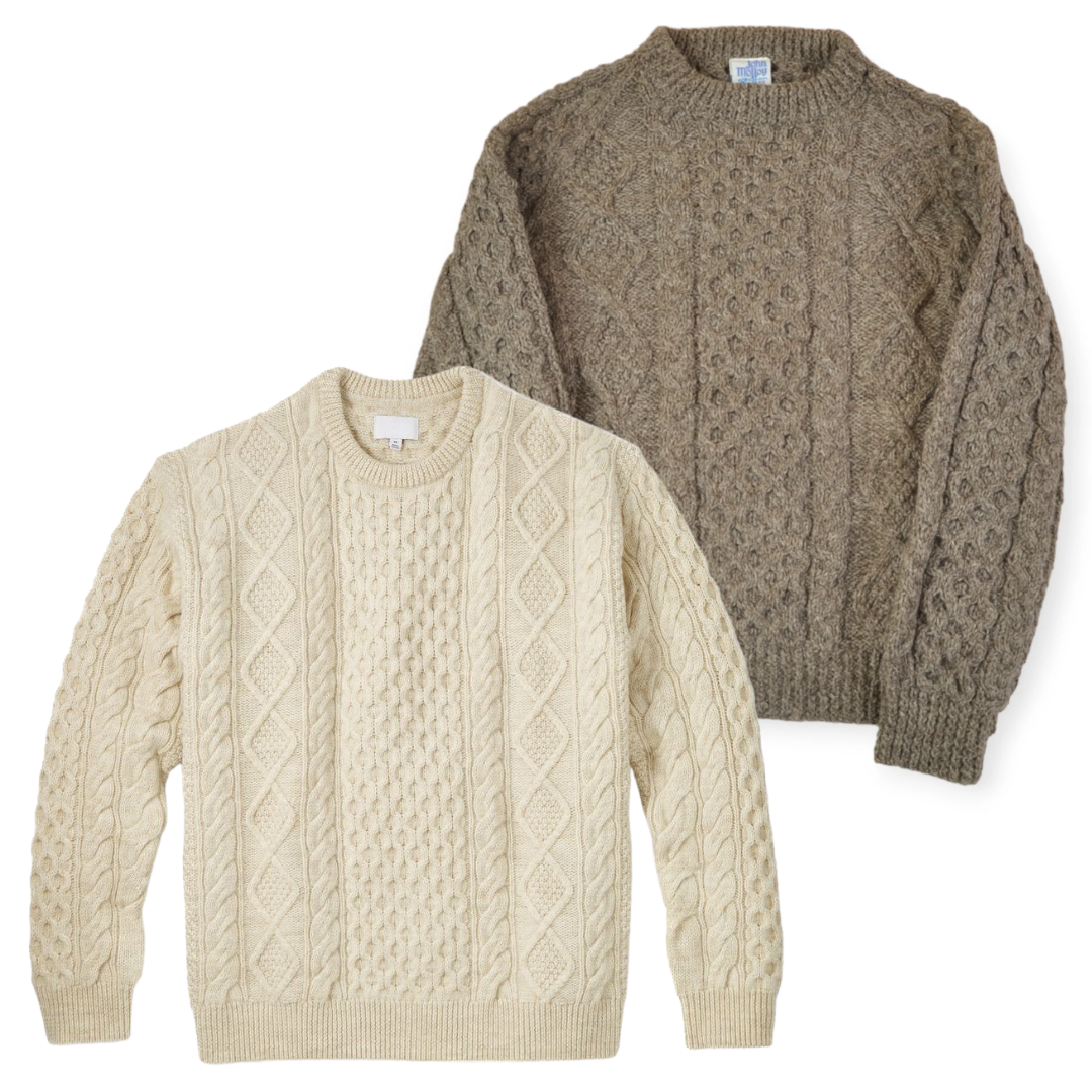 100x CABLE KNIT SWEATERS