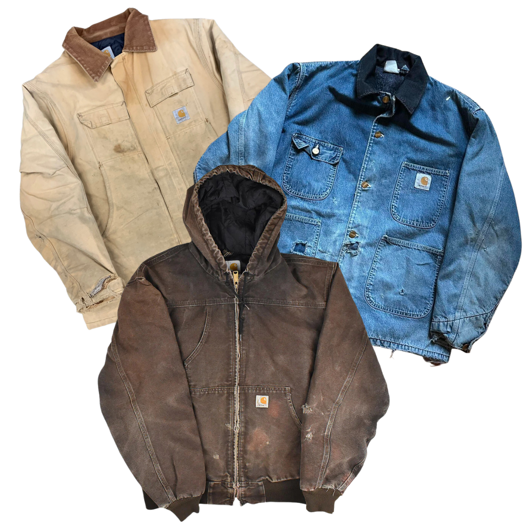 25x CARHARTT JACKETS BROKEN