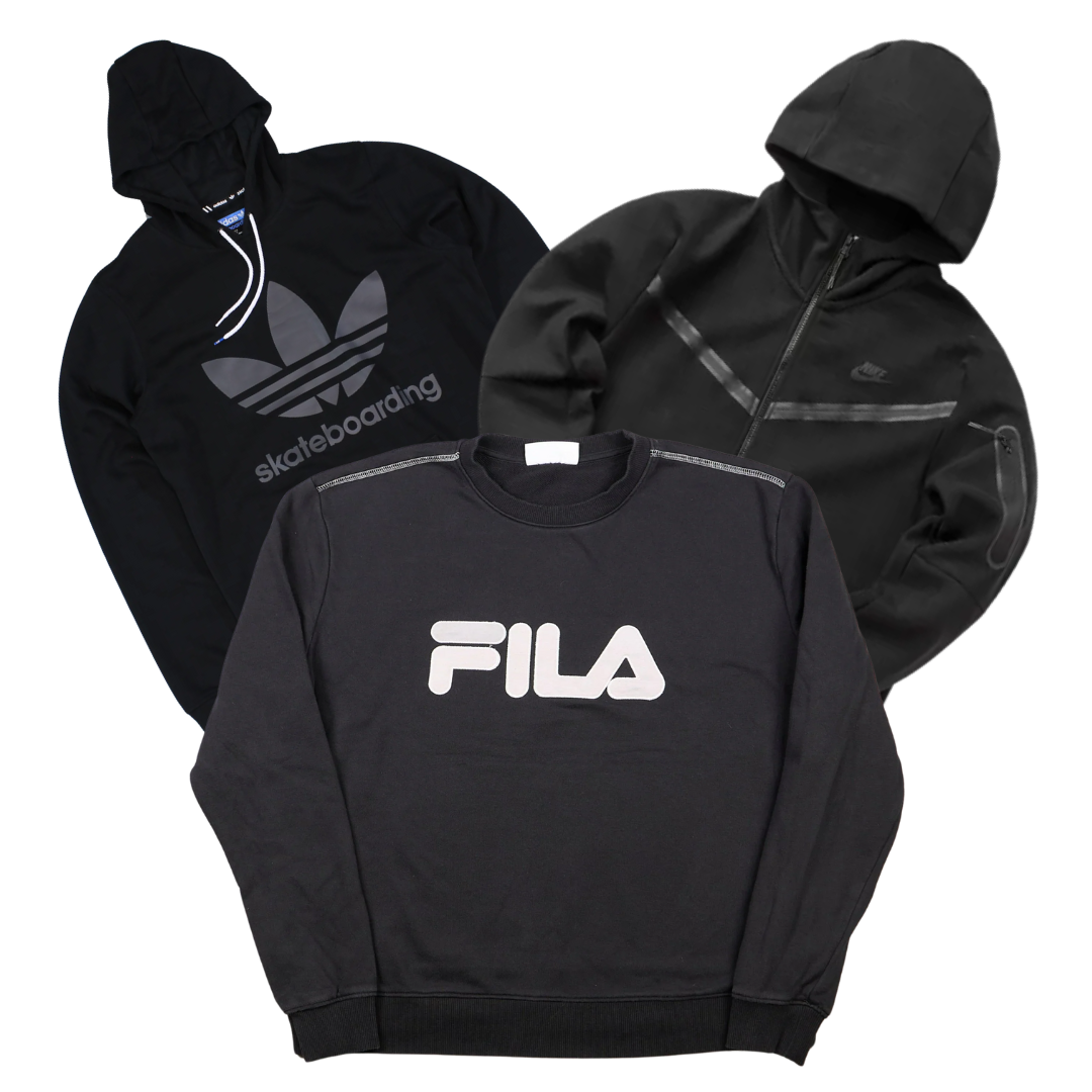 50x DYED BRANDED SWEATSHIRTS