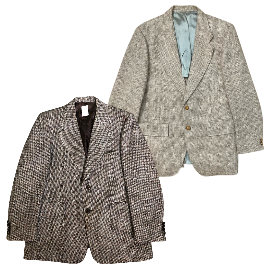 25x HARRIS TWEED COATS