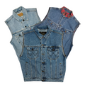 25x LEVI'S LEE WRANGLER DENIM WAIST COATS