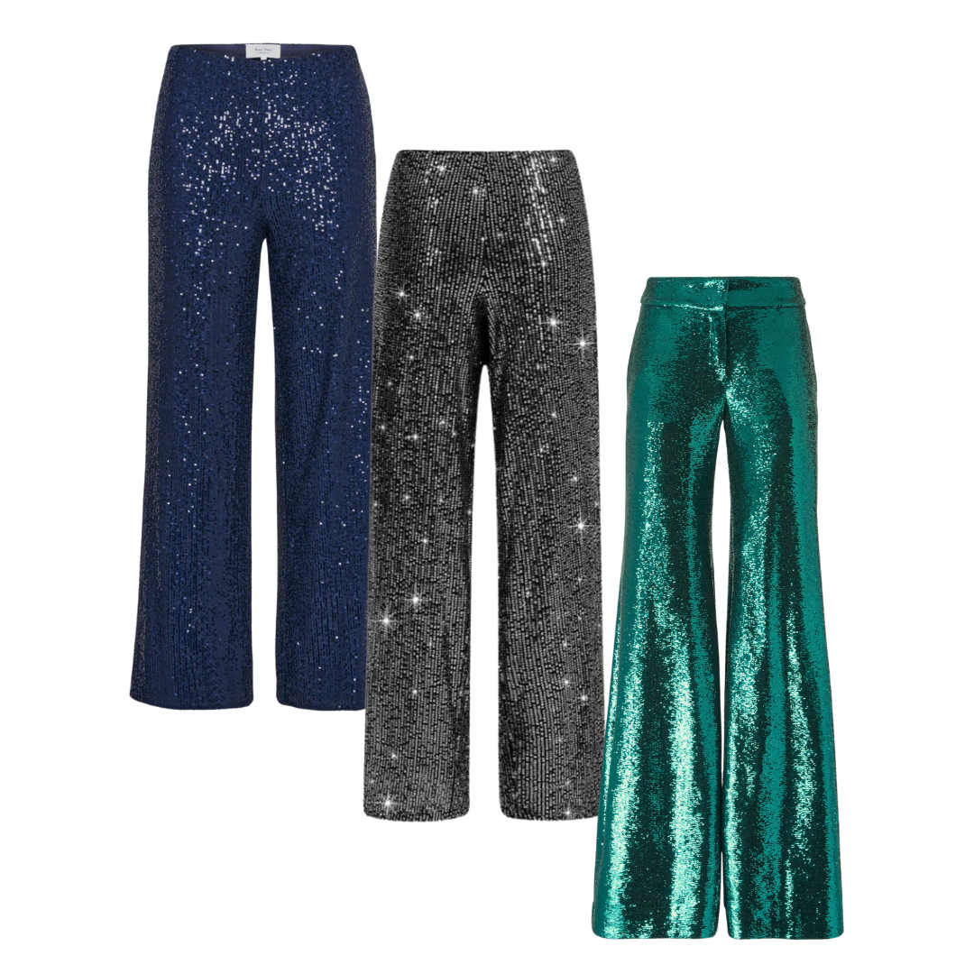 50x WOMEN'S SEQUIN TROUSERS