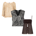 50x WOMEN'S SEQUIN TOPS