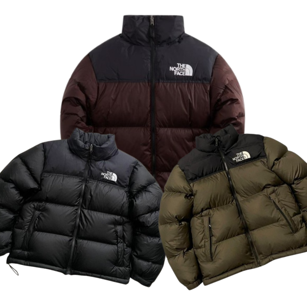 25x Mix North Face Nuptse jacket