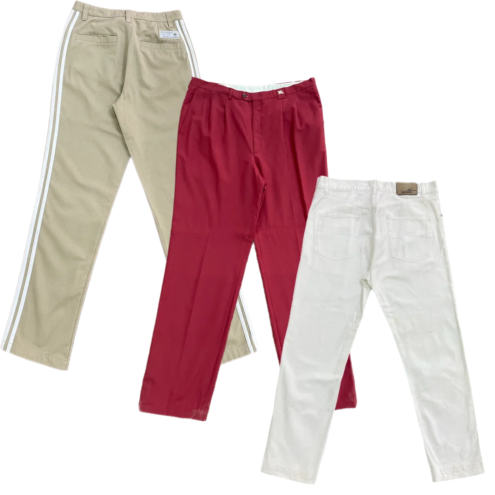 50x BRANDED COTTON/DENIM TROUSERS